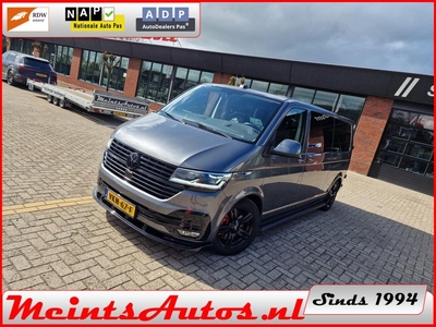 Volkswagen Transporter T6.1 2.0 TDI 204Pk Bulli DC Dubbele Cabine DSG L2H1 DIG-COCKPIT ADAPT. CRUISE LED LEDER 2X SCHUIFDEUR