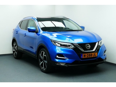 Nissan QASHQAI 1.3 160Pk DIG-T Tekna Panodak, Leer