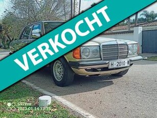 Mercedes-Benz 280 200-280 (W123) 300 D 5 cyl., 1e spaanse eigenaar. Geen roest!!