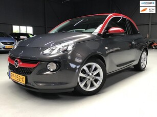 Opel ADAM 1.4 Bi-Fuel Unlimited I 12Mnd Garantie I Clima I Cruise Contr I Apk New I 119xxx km I 16inch I Half Leder I Getint Glas.