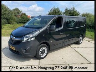 Opel VIVARO 1.6 CDTI L2 H1 dubbele cabine airco navigatie euro 6