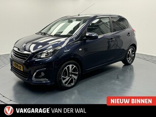 Peugeot 108 1.2 VTi Navigatie-Camera-Clima-Lederen bekleding-Stoelverwarming-Lm 15