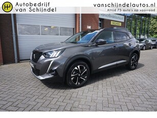 Peugeot 2008 1.2 PURETECH AUTOMAAT GT LINE 1E EIG DEC 2021 FULL LED 1-2 LEDER I-COCKPIT CAMERA NAVI ANDROID-APPLECARPLAY PDC V+A CLIMA CRUISE BLUETOOTH PRIVACYGLAS ENZ...