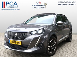 Peugeot 2008 130 Pk Benzine *** AUTOMAAT *** Super Luxe *** Navigatie * Open Schuifdak * 1/2 Leder * Draadloze Telefoonlader * Parkeer Camera + Sensoren * Climate & Cruise Control * DAB Radio * Keyless Start *