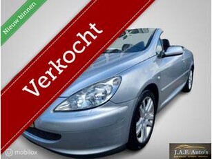 Peugeot 307 CC 2.0-16V Nw APK! LEDER NAVVI AIRCO CRUISE !!