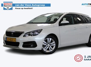 Peugeot 308 SW 1.2 PureTech Blue Lease Executive | Incl. 12 maanden garantie | 100% dealeronderhouden | Trekhaak | Cruise control | Climate control | Lederen bekleding | Navigatie | Apple carplay/Android auto |