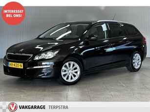 Peugeot 308 SW 1.2 PureTech Style/ Distributie vervangen!/ LED Dagrijverl./ 17''LMV/ DAB+/ Clima/ Navi/ Cruise/ Bluetooth/ Multi.LEDER.Stuur/ Elek.Pakket/ Isofix/ PDC Achter.