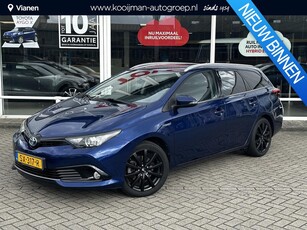 Toyota Auris Touring Sports 1.8 Hybrid Energy Plus NL Auto, 1e eigenaar, BTW, dealer onderhouden, Speciale uitvoering met o.a. Leder, Stoelverwarming, LM velgen etc.