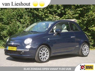 Fiat 500C 1.2 Lounge NL-Auto!! CABRIO I Half-Leder --