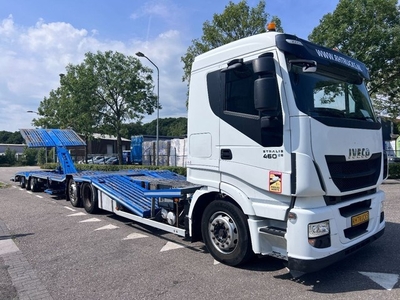 Iveco Stralis 460 6X2 EURO 6 + GS MEPPEL - TRUCK-TRANSPORTER