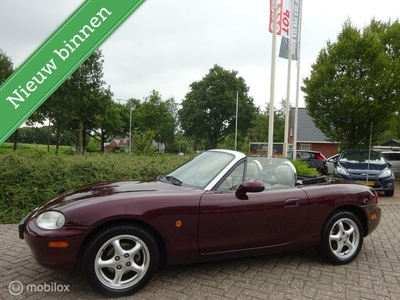 Mazda MX-5 1.6i CabrioletBJ,2000LederStoelverwarmingMooi