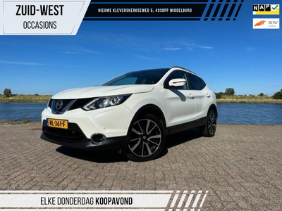 Nissan Qashqai 1.2 Tekna Pano 360 Leder Stoelverwarming