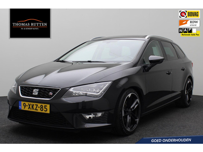 SEAT Leon ST 1.4 TSI ACT FR Dynamic 2014 | NAP | Automaat | Schuif kantel dak | Afneembare trekhaak | Navigatie | Bluetooth | Cruise controle | Stuur bediening | Camera | Onderhoudshistorie