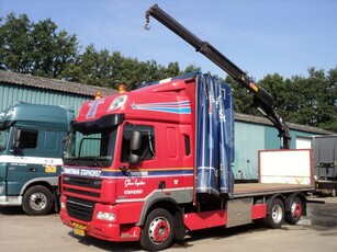 DAF CF 85.410 pk 6x2 met hmf kraan1420 (bj 2012)