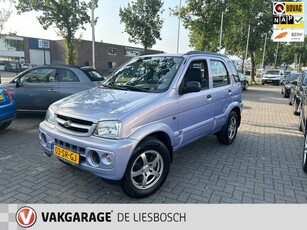 Daihatsu Terios 1.3 DX,cv,radio cd, boeken,mooie nette auto