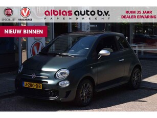 Fiat 500 1.0 Hybrid Rockstar|Pano|Carplay|Matgroen!