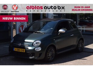 Fiat 500 1.0 Hybrid RockstarPanoCarplayMatgroen!