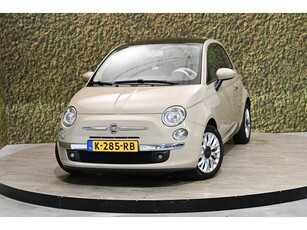 Fiat 500 1.2 Lounge Automaat Cappuccino Leder