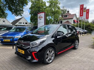 Kia Picanto 1.2 CVVT GT-LINE AUTOMAAT / NAVI CAMERA CARPLAY LEDER