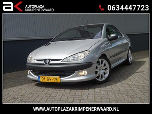 Peugeot 206 CC 2.0-16V Airco Electrisch ramen Nieuwe apk