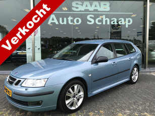 Saab 9-3 Sport Estate 1.8t Vector Anniversary Automaat | Rijklaar incl garantie | Volledig onderhouden Navigatie Sportstoel