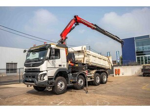 Volvo FMX 460 + crane/grue 19ton/m-3xhydr. (bj 2016)