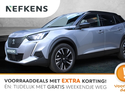 PEUGEOT 2008 e-2008 EV GT 50 kWh Van €47.650,- voor €41.495,- | Panoramadak | Navigatie | 18