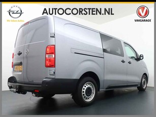 Opel Vivaro 2.0D 145pk 5pers D.C L3.H1 EURO6 Navi Apple-Android Carplay Connected Trekhaak Camera Multi-Media SchuifDeur Betonplex-Vloer PDC