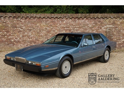 Aston Martin Lagonda Blue over blue, one of the best we