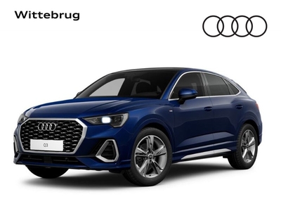 AUDI Q3 Sportback 35 TFSI 150pk s-tronic S Line | Panoramadak | Trekhaak | Assistentiepakket | Stoelverwarming | 19