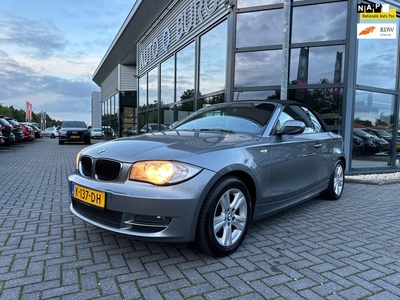 BMW 1-serie Cabrio 118i Executive Leder ECC Stoelverw