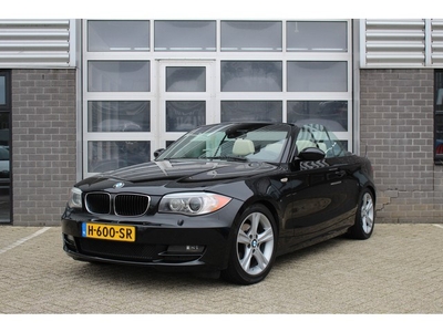 BMW 1 Serie Cabrio 128i Executive / 6 Cilinder / Leer /