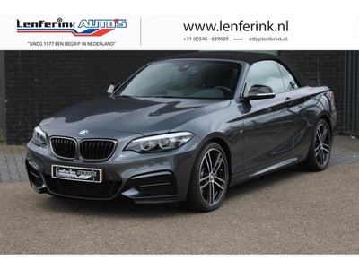 BMW 2-serie Cabrio M240i High Executive Navi Leder Led