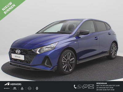 HYUNDAI I20 1.0 T-GDI N Line 100pk / € 2.500,- Registratie korting + GRATIS All Seasonbanden + € 1.200,- Prijsvoordeel / DIRECT UIT VOORRAAD LEVERBAAR / NAVIGATIE / N-LINE SPORTPAKKET / 17