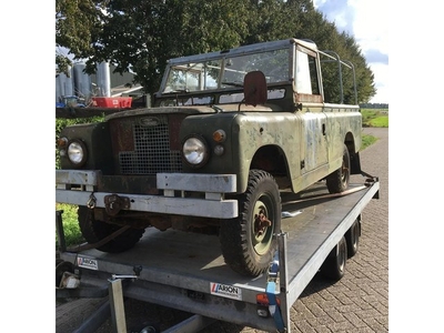 Land Rover 109* lang pick up LHD bj1960 BE auto in nl