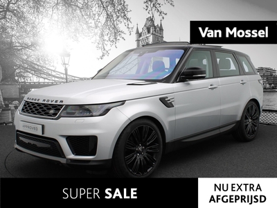 LAND ROVER RANGE ROVER SPORT S 300pk | 22 Inch | Luchtvering | Leder | Panorama Dak | Verwarmd stuurwiel |