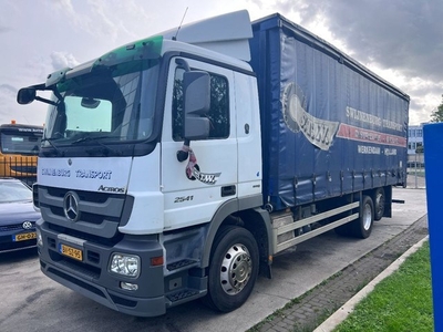 Mercedes-Benz Actros 2541 6X2 EURO 5 MET KOOIAAP AANSLUITING