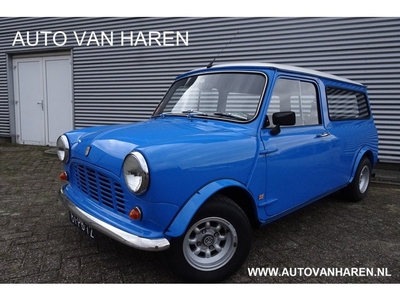 MINI 1000 VAN ORIG. NEDERLANDS GRIJS KENTEKEN 60 PK MOTOR