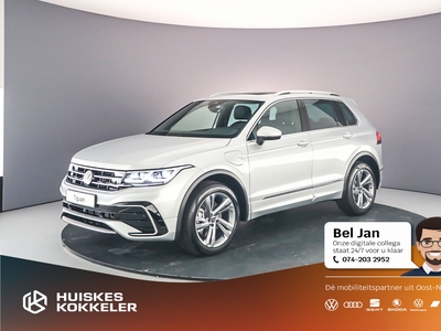 VOLKSWAGEN TIGUAN 1.4 TSI eHybrid 245 6DSG R-Line Business Automatisch | Sportstuurwiel 'touch', multifunctioneel en met leder bekleed (incl. schakelpeddels voor DSG) | Zijruiten achter en achterruit getint 65% lichtabsorberend | Advance pakket | Panoramaschuif-kantelda...