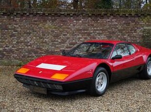 Ferrari 512 BB Only 44.000 km, 70% first paint, Rare European carburetor version, 30 years one owner