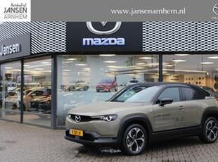 Mazda MX-30 e-SkyActiv R-EV 170 Makoto , Demovoordeel ? 4.390,-, Automaat, Premium Pack, Navi, Adap.Cruise, Bose, Clima, Apple Carplay, 360 Camera, PDC, HUD, Stoelverwarming, 18