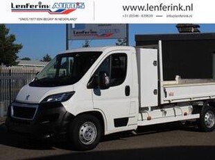 Peugeot BOXER 2.0 HDI 130 pk L4 Kipper Airco, Navi Cruise Control, LxBxH 300x200x40 cm