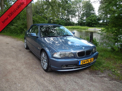 Verkocht BMW 330 CI Cabrio Executive.