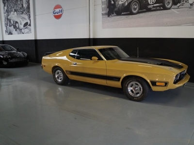 Ford Mustang Mach 1 V8 351 Ram Air Concourse restoration (1973)