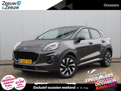 FORD PUMA 1.0 EcoBoost Hybrid Titanium | Winter Pack | Navigatie | Parkeersensoren | Apple/Android Carplay | Privacy Glass | 12 maanden garantie! |