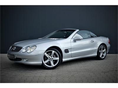 Mercedes-Benz SL-Klasse 500 | ORIG. NEDERLANDS | LUCHTVERING | CABRIO | BOSE | LEDER | ELEK. STOELEN | NAVIGATIE | AUTOMAAT | *126.225 KM NAP* | VOLLEDIG ONDERHOUDEN | 2 SLEUTELS | AUT. AIRCO | ZEER NETTE STAAT | KEYLES