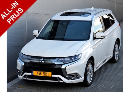 Mitsubishi Outlander PHEV 2.4 INSTYLE 4WD | PLUG IN HYBRID | ADAPTIEF CRUISE | SCHUIFDAK | FABRIEKGARANTIE TOT 12-02-2025 | FULL OPTIONS | ALL IN RIJKLAARPRIJS