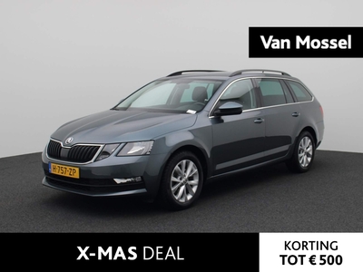 SKODA OCTAVIA Combi 1.0 TSI Greentech Business Edition | NAVIGATIE| CLIMATE CONTROL | PARKEERSENSOREN | LMV | HALF-LEDER | STOELVERWARMING |