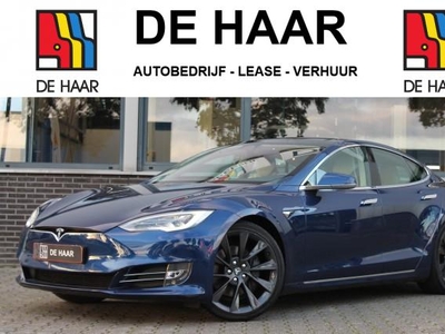 Tesla Model S 100D - Wit leder Carbon -Volle auto autopilot