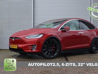 TESLA MODEL X 100D Performance 6p. Ludicrous+, Enhanced AutoPilot2.5, Rijklaar prijs